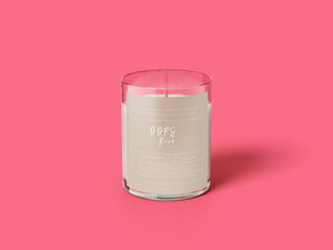 Oops Rose Scented Candle